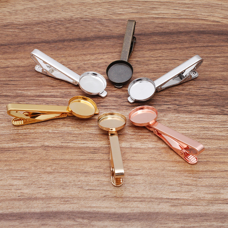 Tie Bar Set Gift - 50 шт. цветных зажимов для галстука