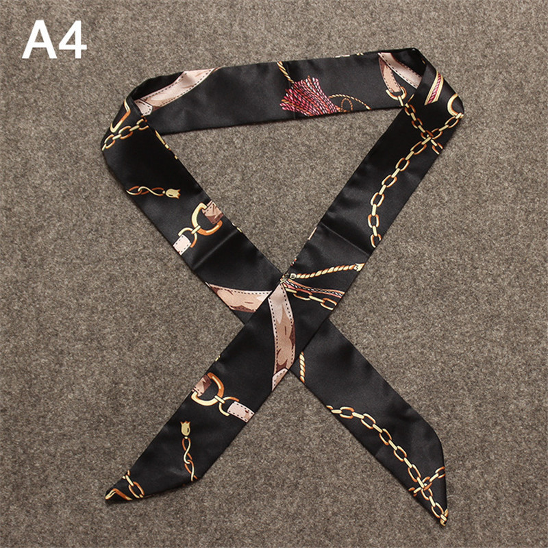 Модный Узкий шарф-сумка, женск – обзор и цена Silk Tie Striped