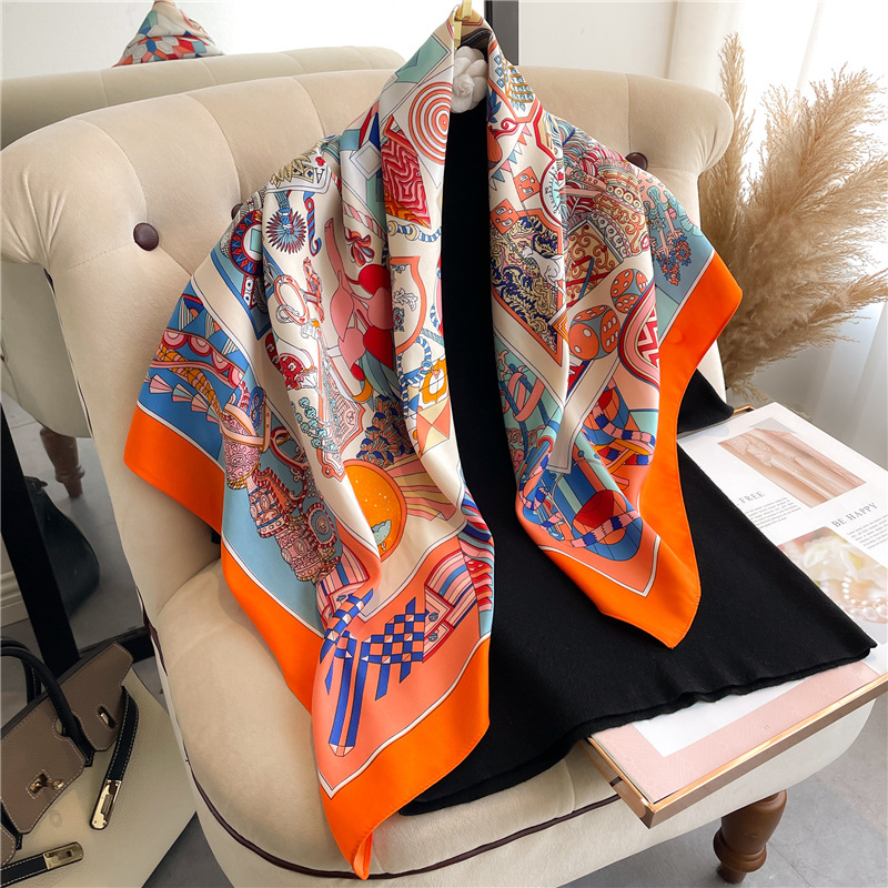 Новый квадратный шелковый плат – обзор и цена Scarf Silk Square