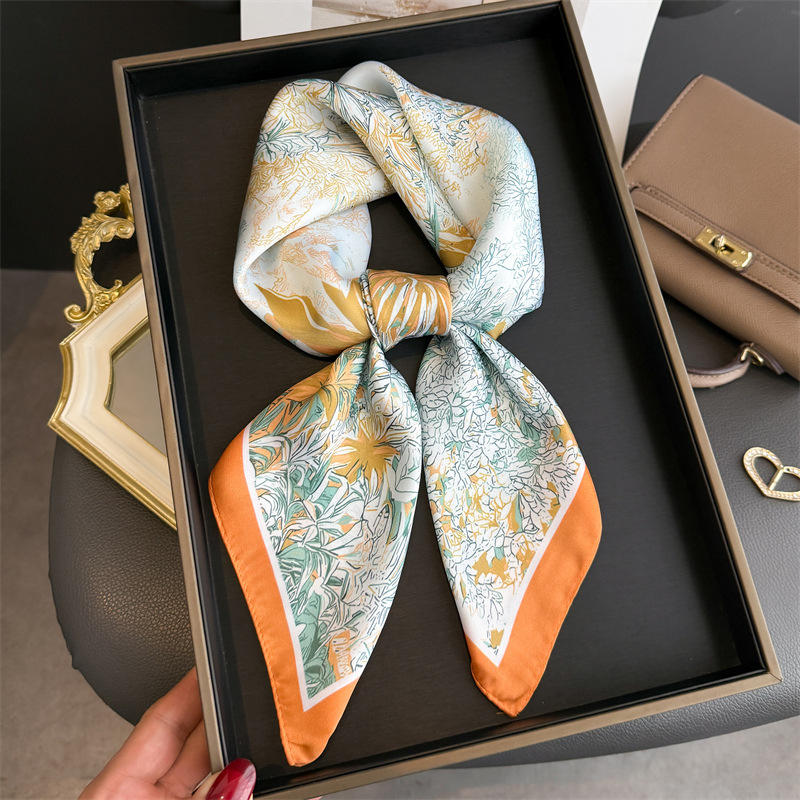 Элегантный дизайнерский шарф с – обзор и цена Silk Neck Scarf