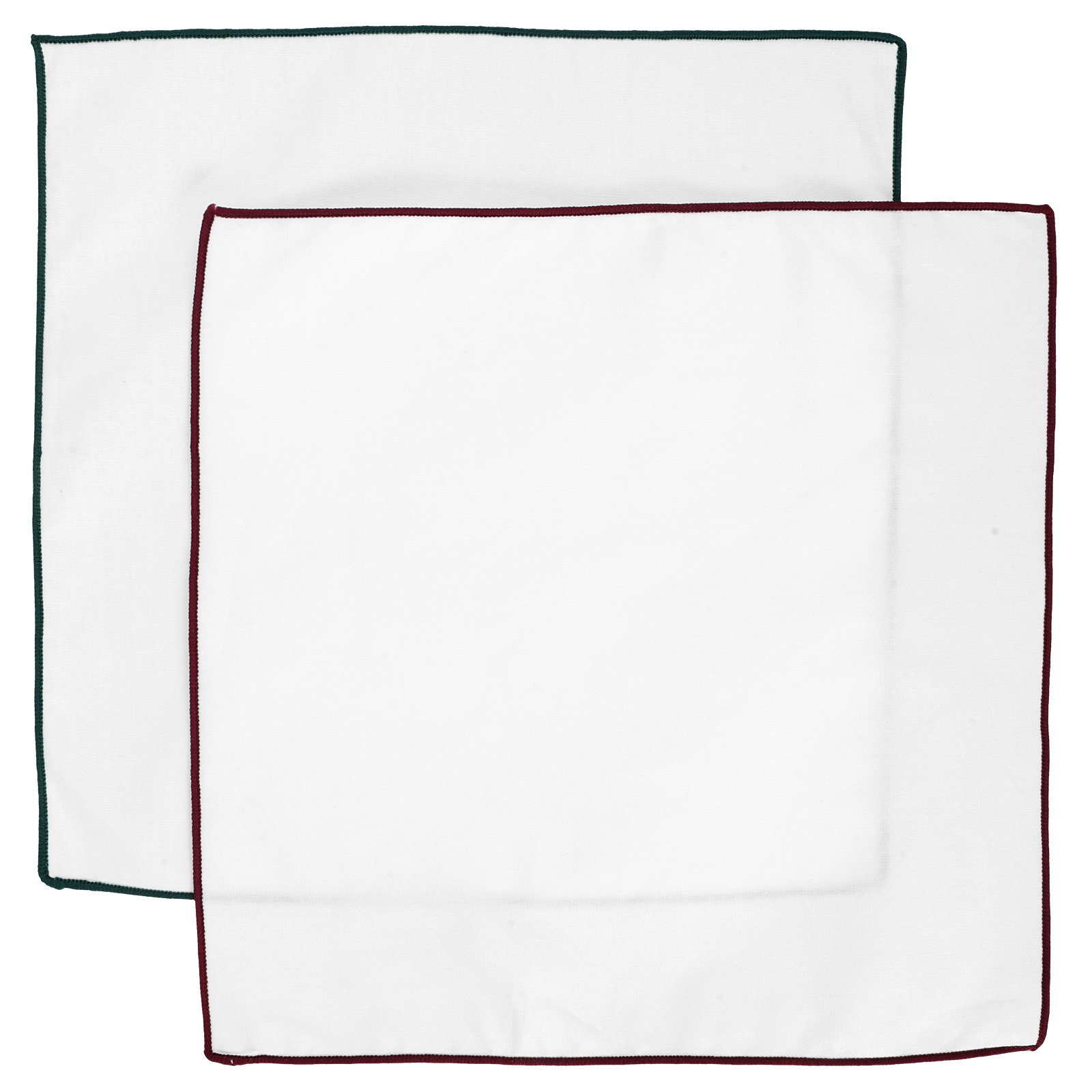 2 шт. белых простых хлопковых  – обзор и цена Handkerchief Cotton Men