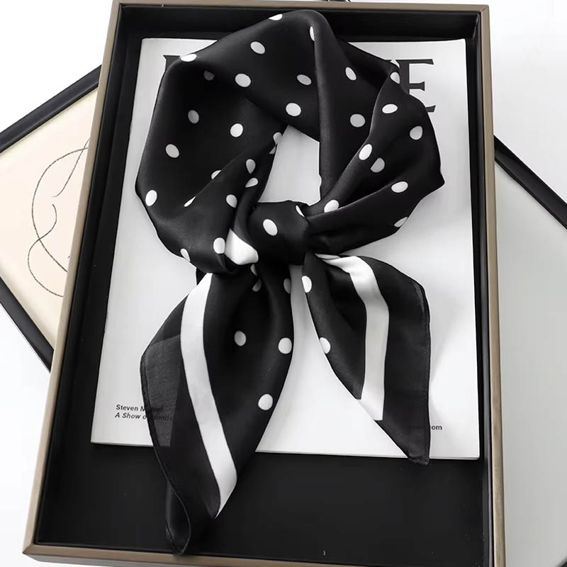 Роскошный женский шарф в горош – обзор и цена Silk Neck Scarf