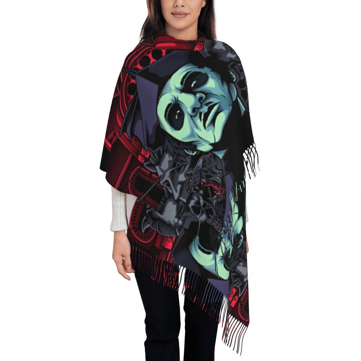 Шаль Ghost Band для женщин, те – обзор и цена Pashmina Wrap Large